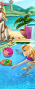 play Rapunzel Swimming Pool