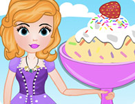 play Sofia Cooking Cake Batter Ice Cream