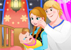 Anna And Kristoff Care Newborn Princess