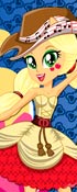 play Applejack Rocking Hairstyle