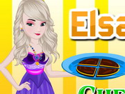 Elsa Cooking Chunky Cheesecake Brownies