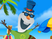 play Olaf Summer Dress Up