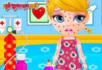 play Baby Barbie Allergy Attack