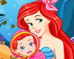 play Pregnant Ariel Gives Birth