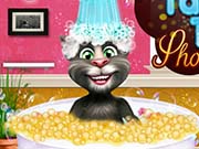 Talking Tom Relaxing Bath