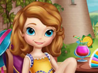 play Sofia The First Swimming Pool