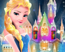 Elsa Builds The Frozen Castle