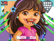 play Dora The Explorer At The Dentist