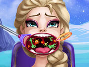 play Elsa Throat Doctor Kissing