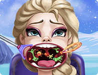 play Elsa Throat Doctor