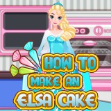play How To Make An Elsa Cake