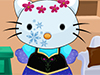 Frozen Hello Kitty Dress Up