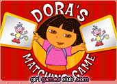 play Dora Matching Game