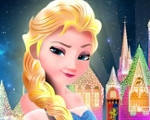 play Elsa Builds Her Frozen Castle