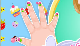 Baby Barbie Kawaii Nails