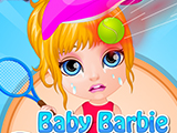 Baby Barbie Sports Injury