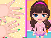Baby Barbie Kawaii Nails