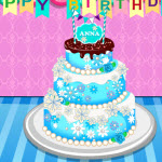 play Anna Birthday Cake Contest