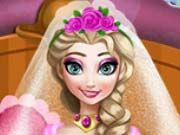 play Elsa Wedding Honey Room Kissing