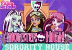 play Monster High Sorority House