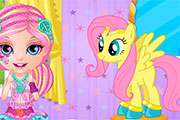 Baby Barbie Little Pony 2