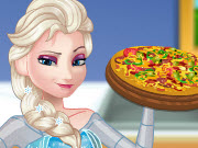 play Pregnant Elsa Cooking Pizza