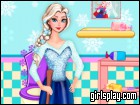 play Elsa Bathroom Cleaning