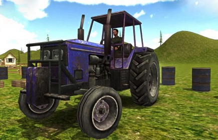 Tractor Parking License 3D