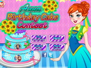 Anna Birthday Cake Contest