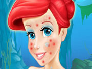 play Ariel Underwater Makeover Kissing