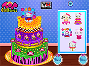 play Hello Kitty Inspired Cake