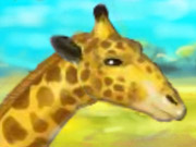 play Giraffe Zoo Kissing