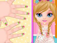 play Baby Barbie Kawaii Nails