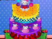 play Hello Kitty Inspired Cake