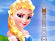 play Elsa Goes To Paris Kissing