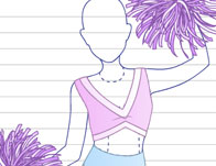 play Fashion Studio: Cheerleader Outfit