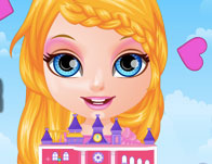 play Baby Barbie Princess Dollhouse