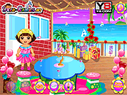 play Dora Party Preparing 1
