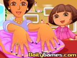 play Dora Hand Spa For Mom