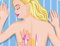 play Barbie Massage Day