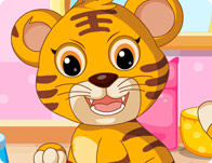 play Baby Tiger Pet Care
