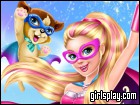 play Super Barbie Saving City