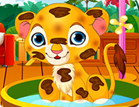 play Caring Lion Puppy