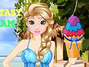 play Elsa'S Fantasy Ice Cream