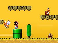 play Super Mario World Flash 2