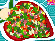 play Cooking Vegetable Salad