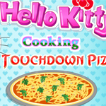 play Hello Kitty Cooking Touchdown Pizza
