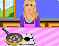 play Barbie Cooking Greek Pizza