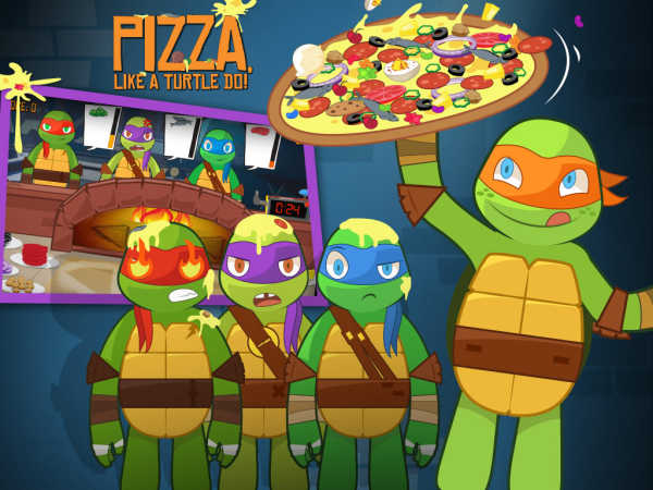 Teenage Mutant Ninja Turtles: Pizza Like A Turtle Do!