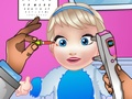 Baby Elsa Eye Doctor